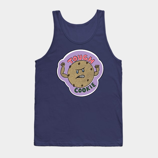 Tough Cookie Tank Top by Katsillustration